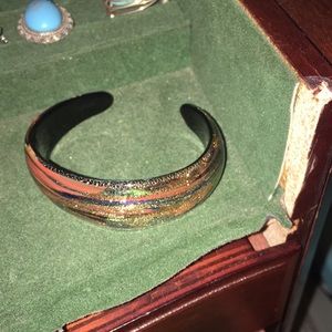 Handmade glass bangle